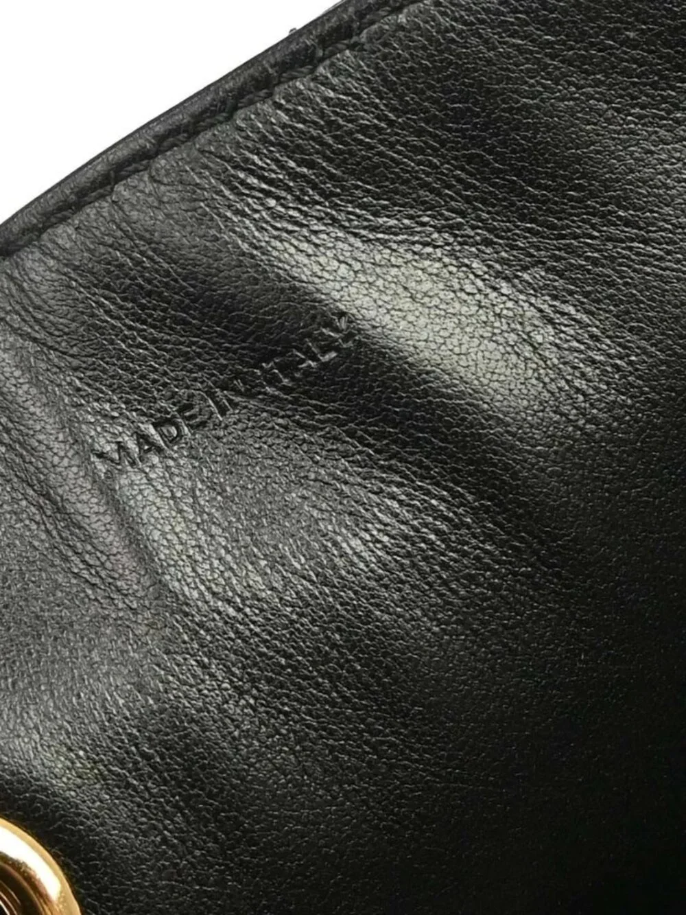 Celine Black Leather